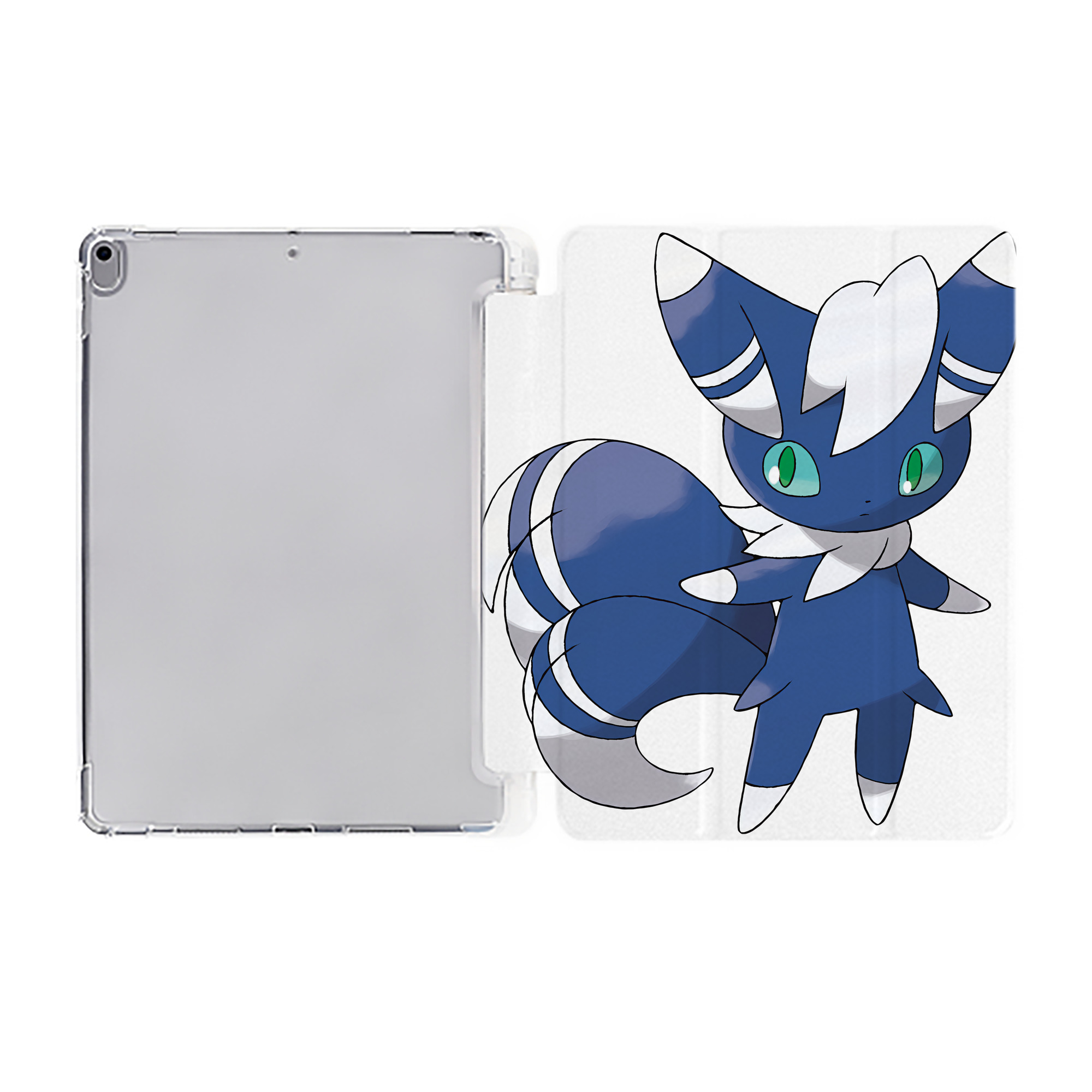 （画像用） ポケットモンスター Pokémon IPad ケース ペン収納付き 三つ折りスタンド PUレザー×シリコン 対応機種9.5/10.5/10.9インチ